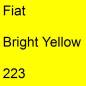 Preview: Fiat, Bright Yellow, 223.